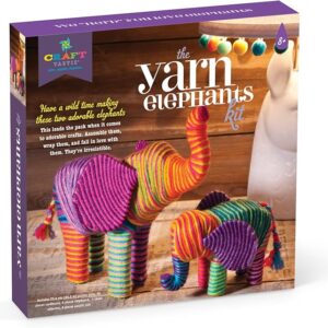 Craft-Tastic: the Yarn Elephant Kit Craft-Tastic: the Yarn Elephant Kit