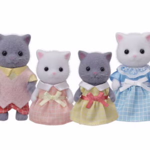 Calico Critters Persian Cat Family