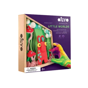 Clay DIY set "Little Worlds" Mommy troll