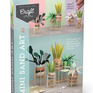 Mini Sand Art Plant Teen Craft Kit Mini Sand Art Plant Teen Craft Kit