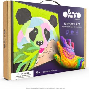 Okto Clay Paint by Numbers for Children Okto Clay Paint by Numbers for Children