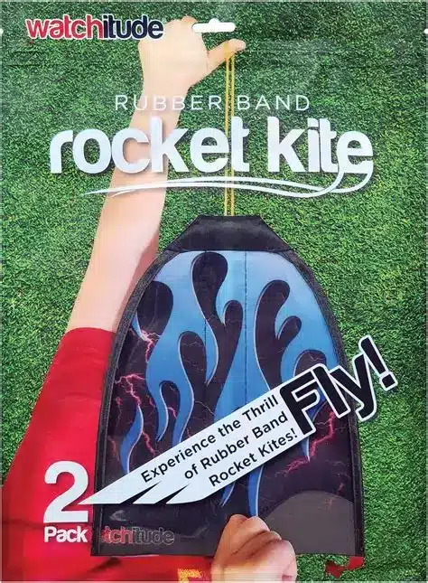 watchitude rubber band rocket kite 2 pack flames watchitude rubber band rocket kite 2 pack flames