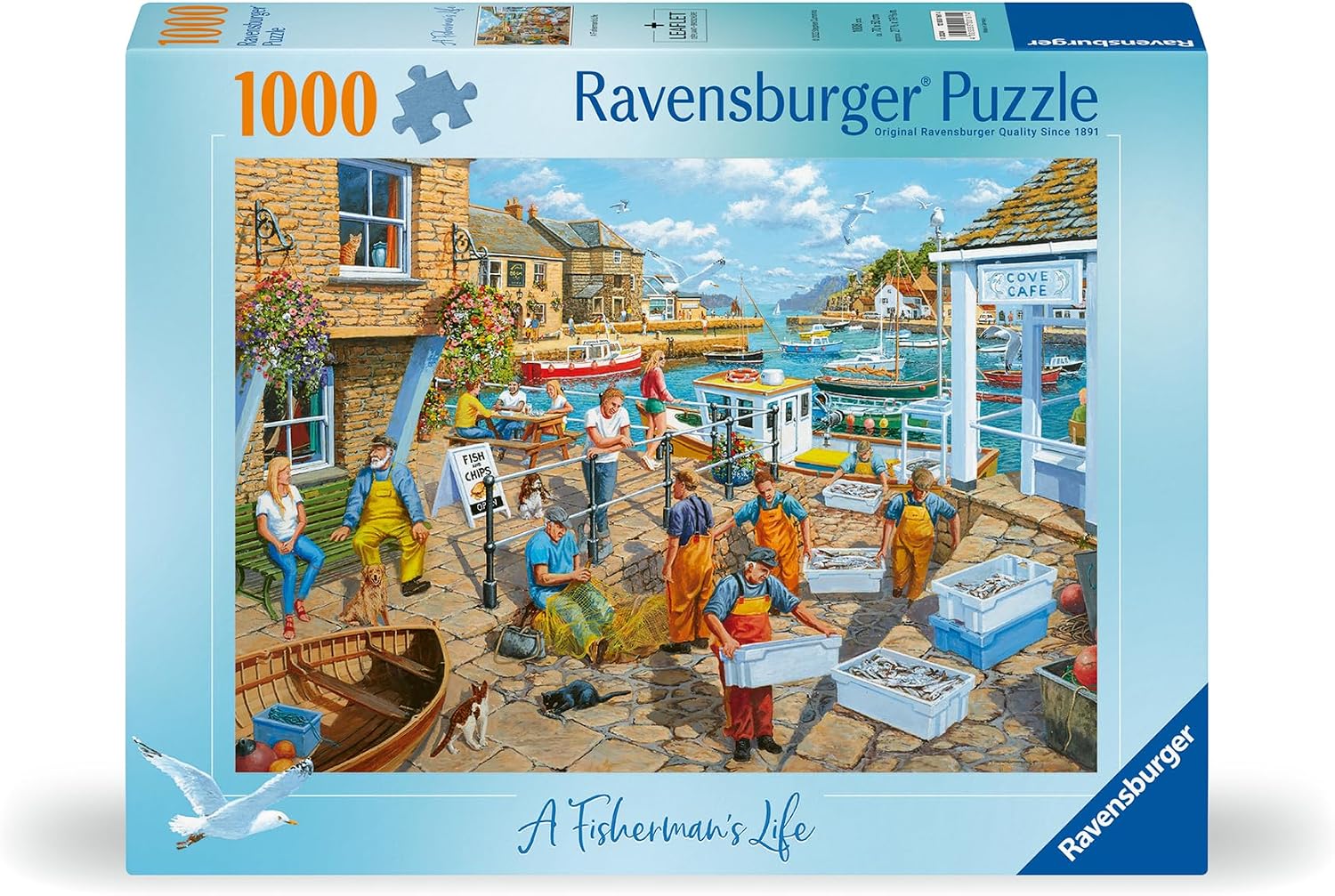 fisherman's life - 1000 piece jigsaw puzzle