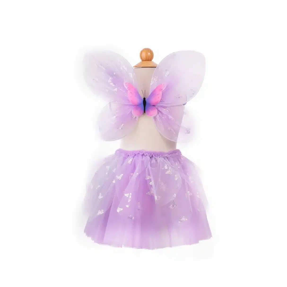 purple flutter butterfly skirt, & wings size 4-6